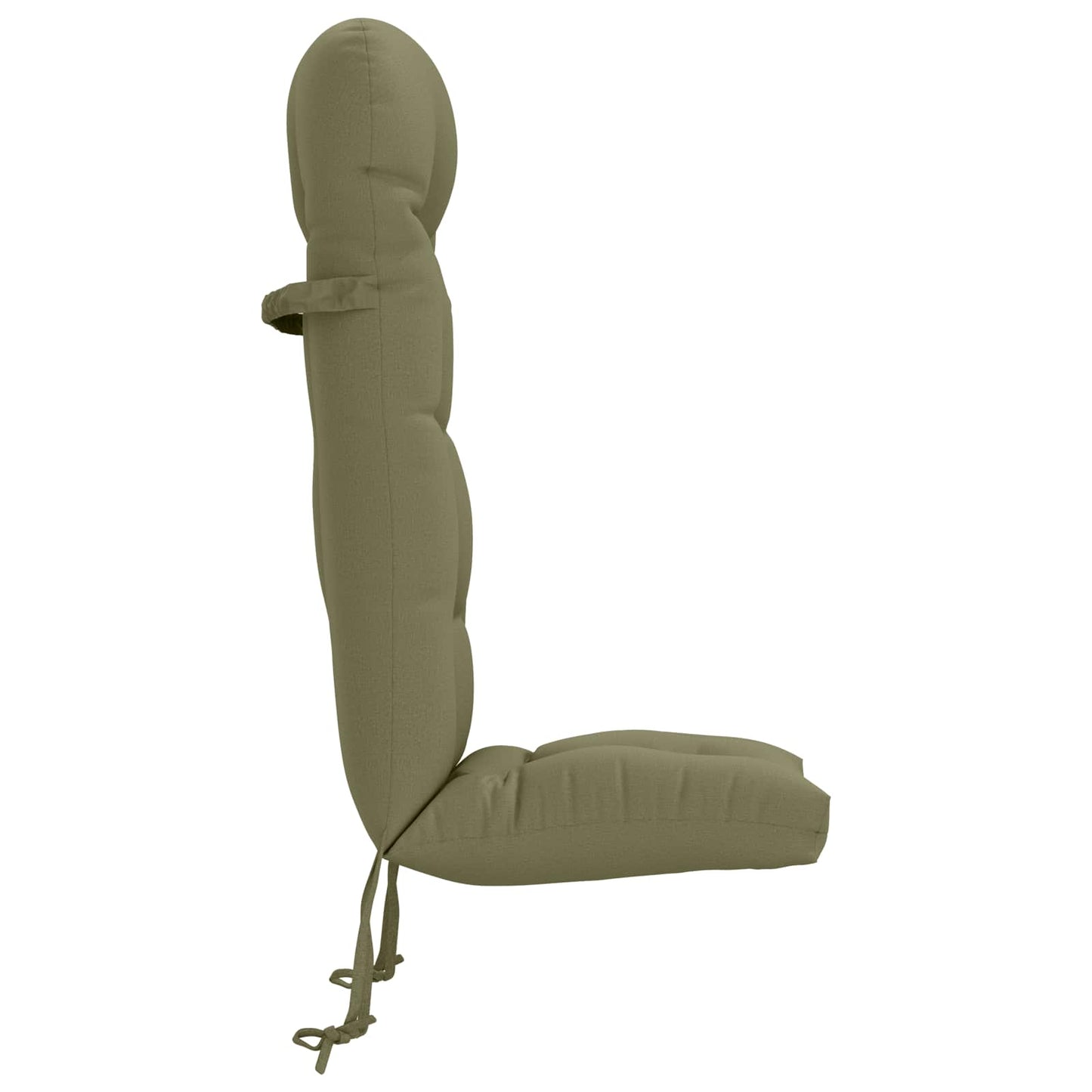 Sun Lounger Cushion PUTTEN 100% Polyester Olive Green