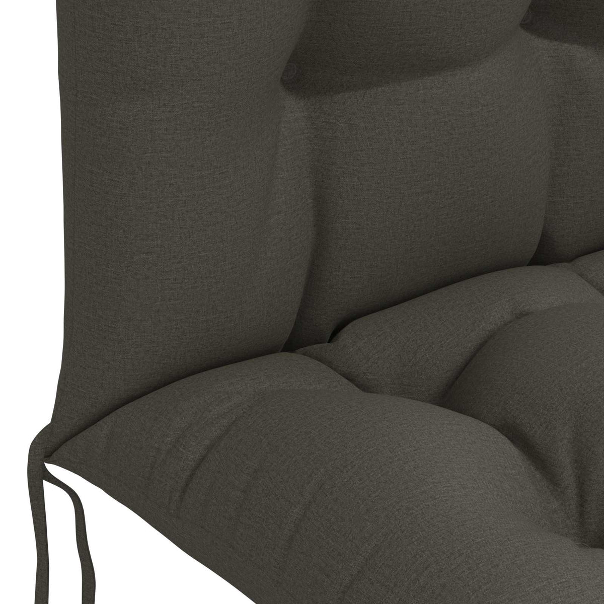 Adirondack Chair Cushion PUTTEN 100% Polyester Anthracite
