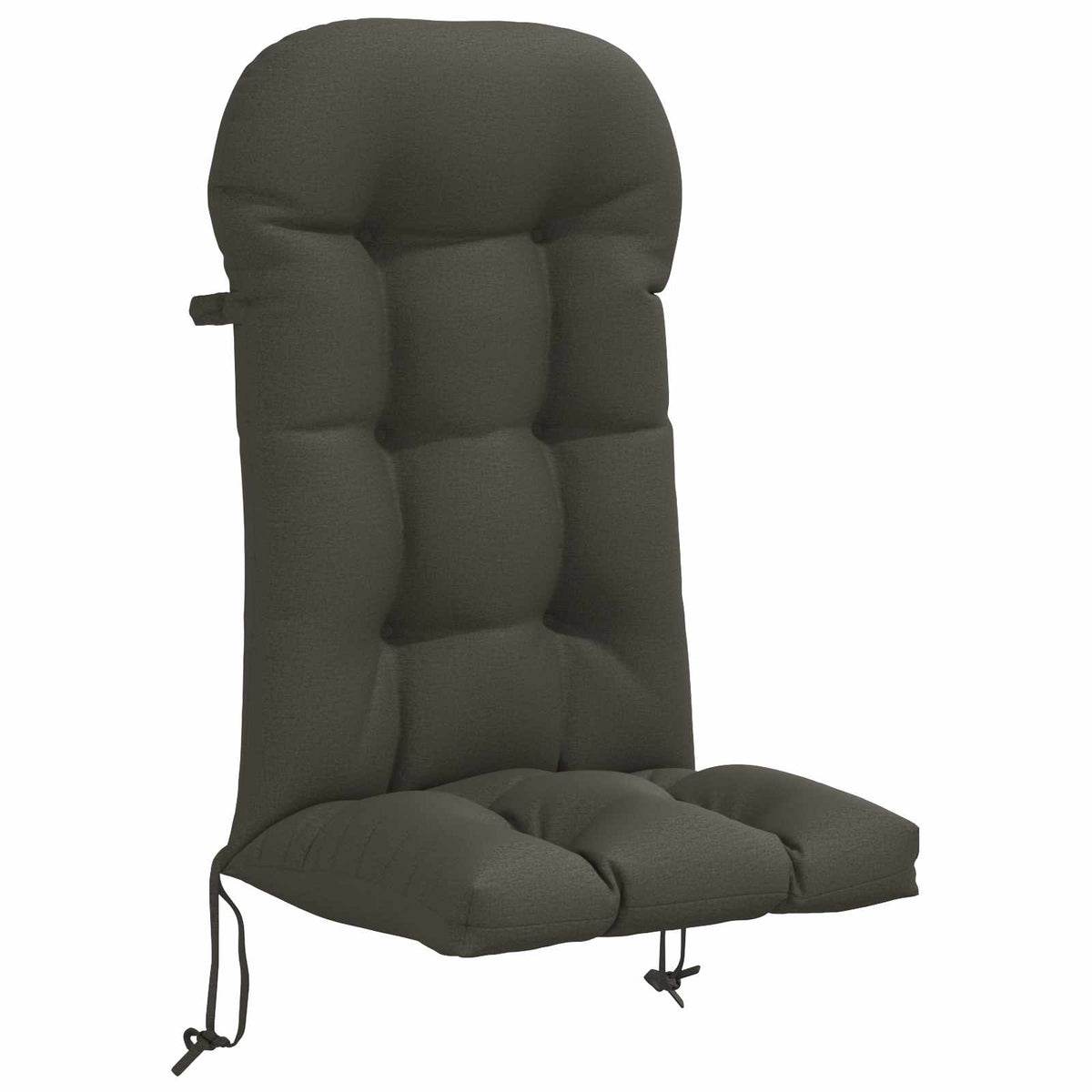 Adirondack Chair Cushion PUTTEN 100% Polyester Anthracite