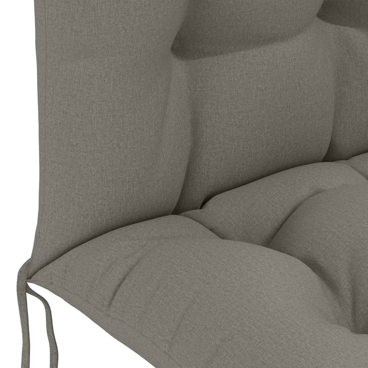 Adirondack Chair Cushion PUTTEN 100% Polyester Grey
