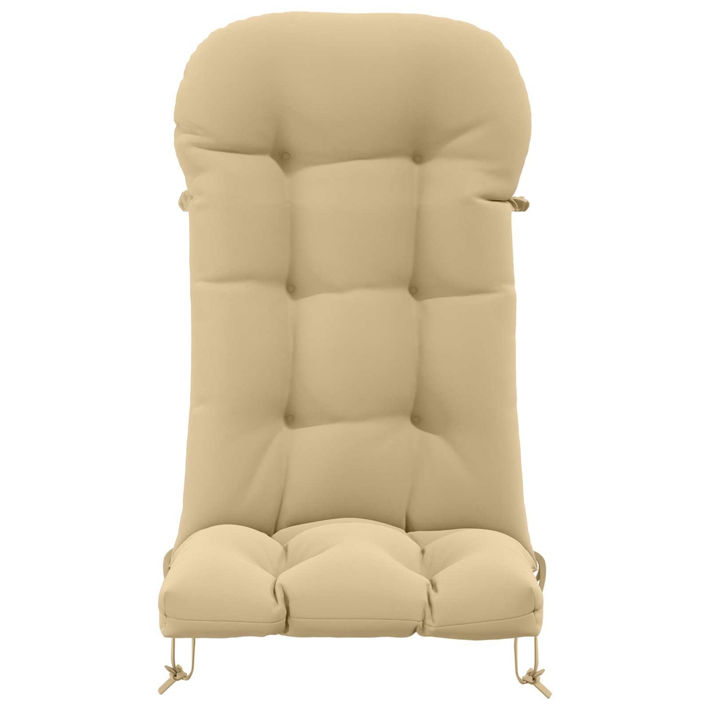 Sun Lounger Cushion PUTTEN 100% Polyester Beige