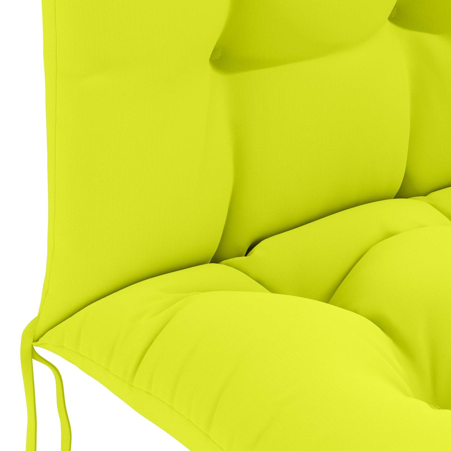 Sun Lounger Cushion PUTTEN 100% Polyester Bright Green