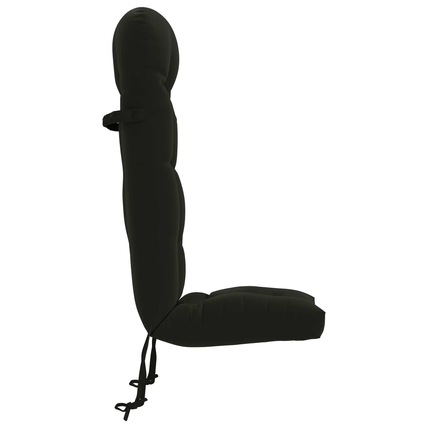 Sun Lounger Cushion PUTTEN 100% Polyester Black