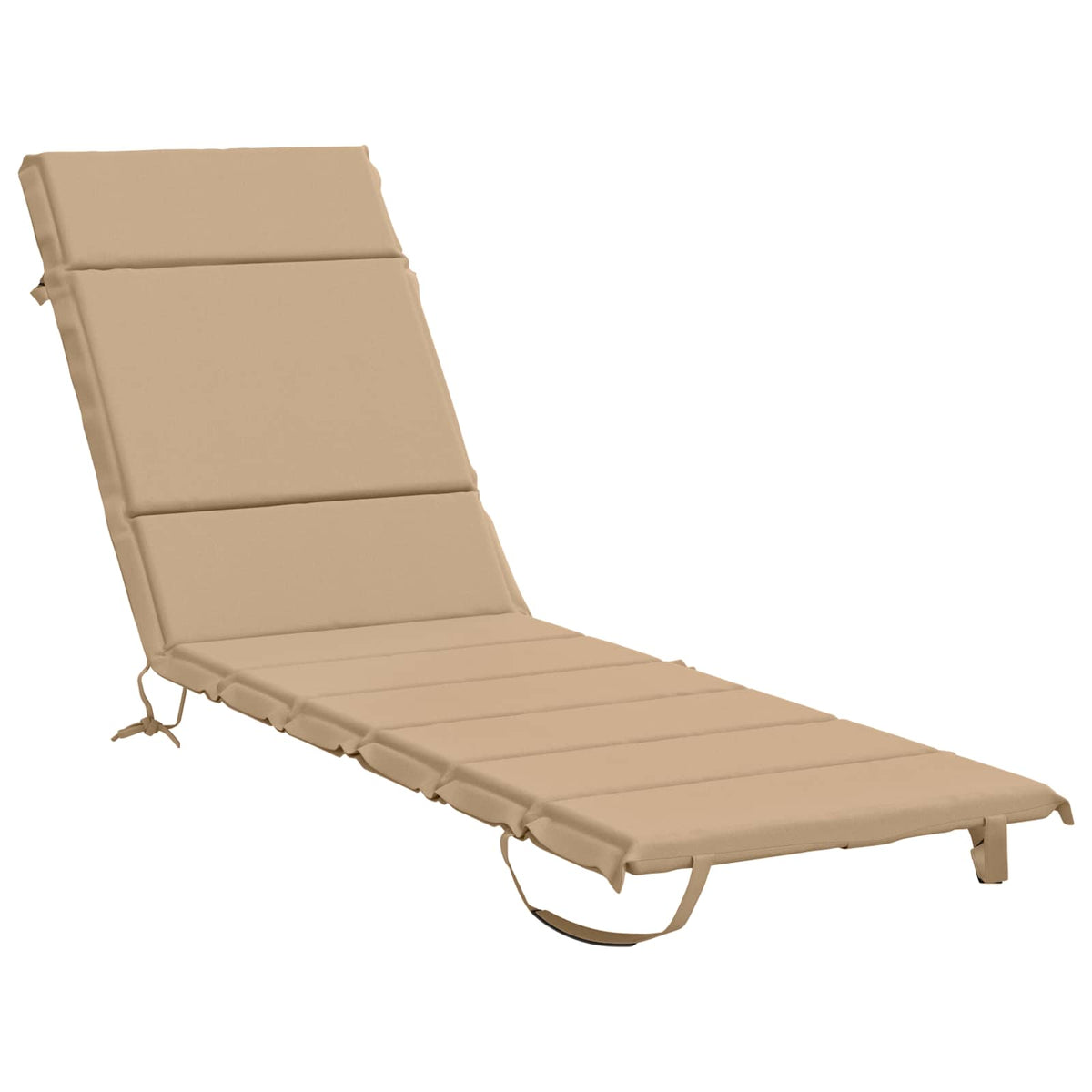 Sunlounger Cushion GEMERT 100% Polyester Sand 200 x 50 x 3 cm