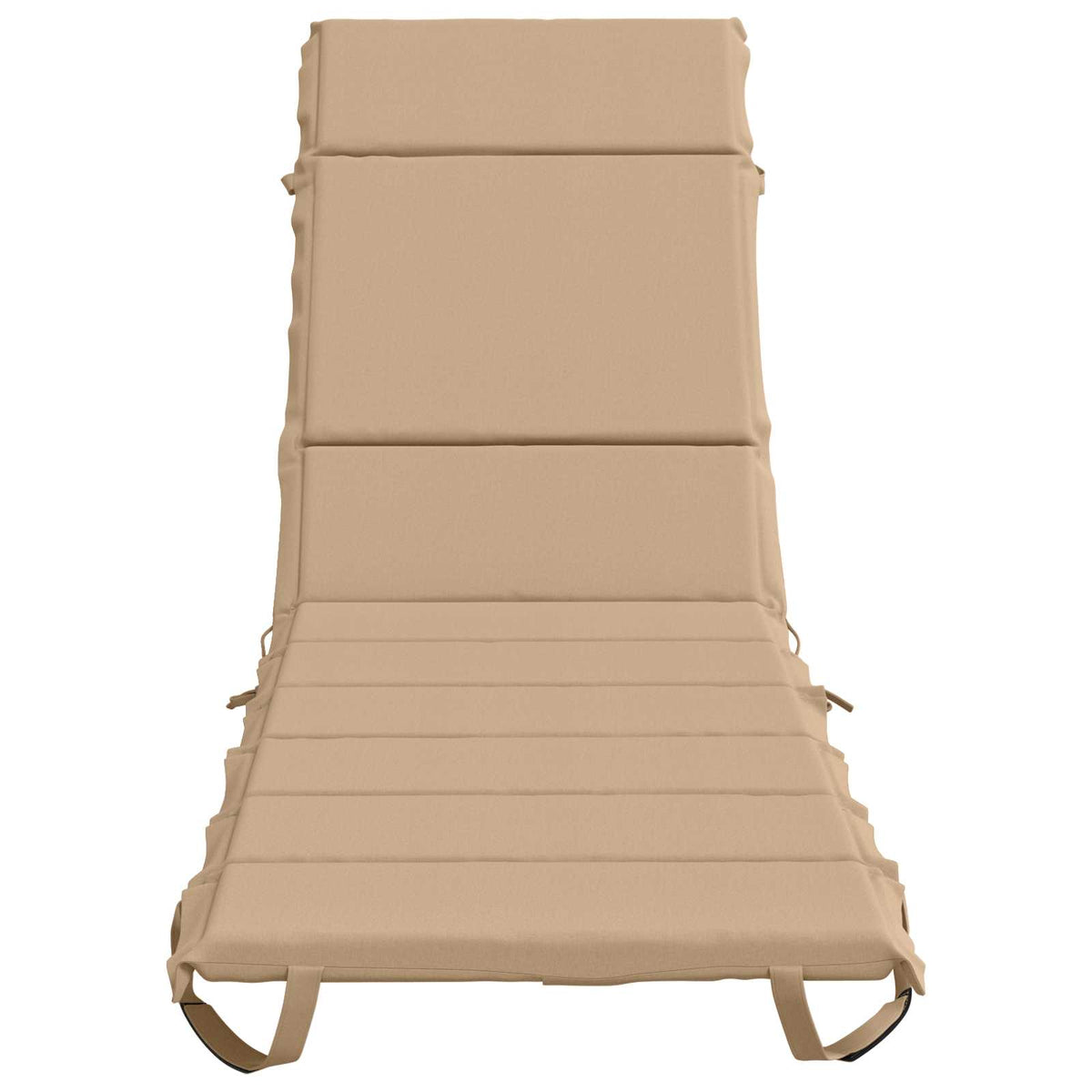 Sunlounger Cushion GEMERT 100% Polyester Sand 200 x 50 x 3 cm
