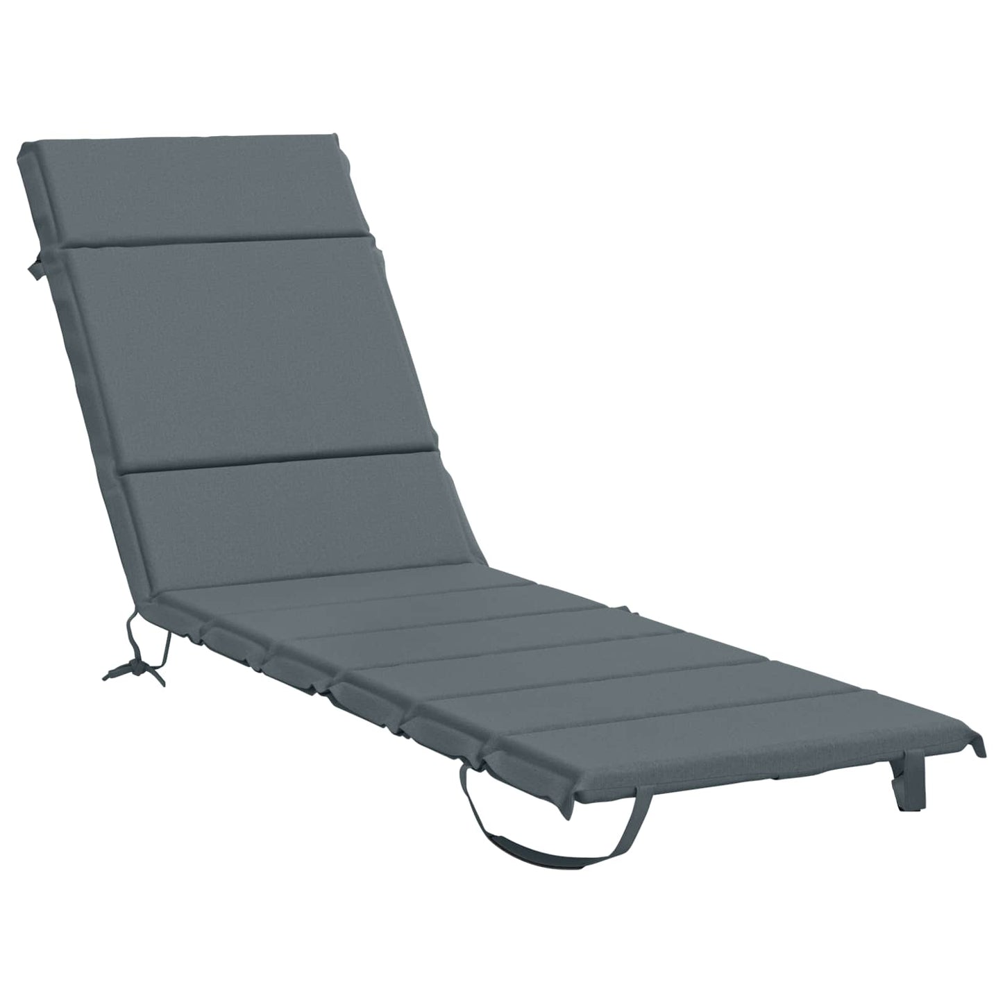 Sunlounger Cushion GEMERT 100% Polyester Blue 200 x 50 x 3 cm