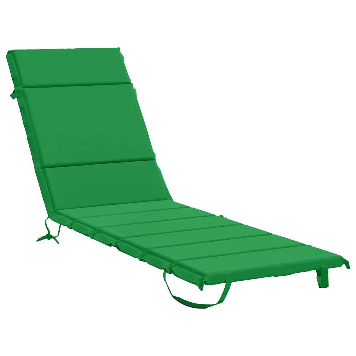 Sunlounger Cushion GEMERT 100% Polyester Green 200 x 50 x 3 cm