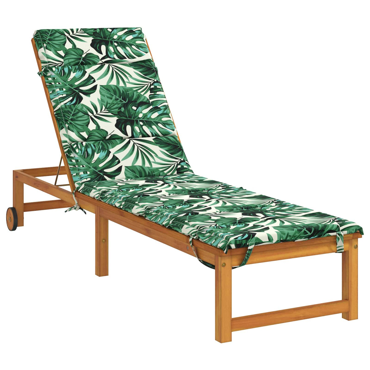 Sunlounger Cushion GEMERT 100% Polyester Leaf Pattern