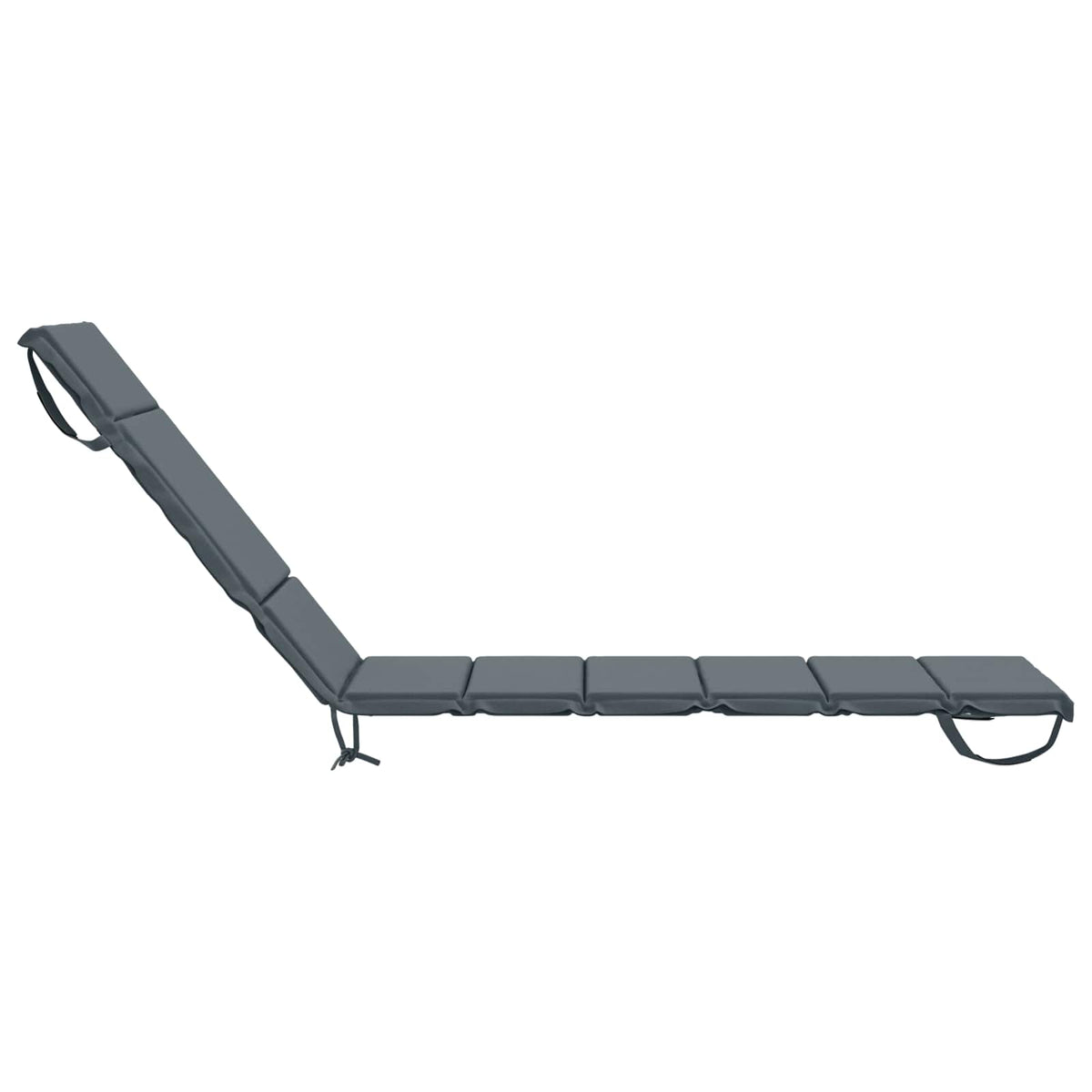 Sunlounger Cushion GEMERT 100% Polyester Blue 200 x 55 x 3 cm