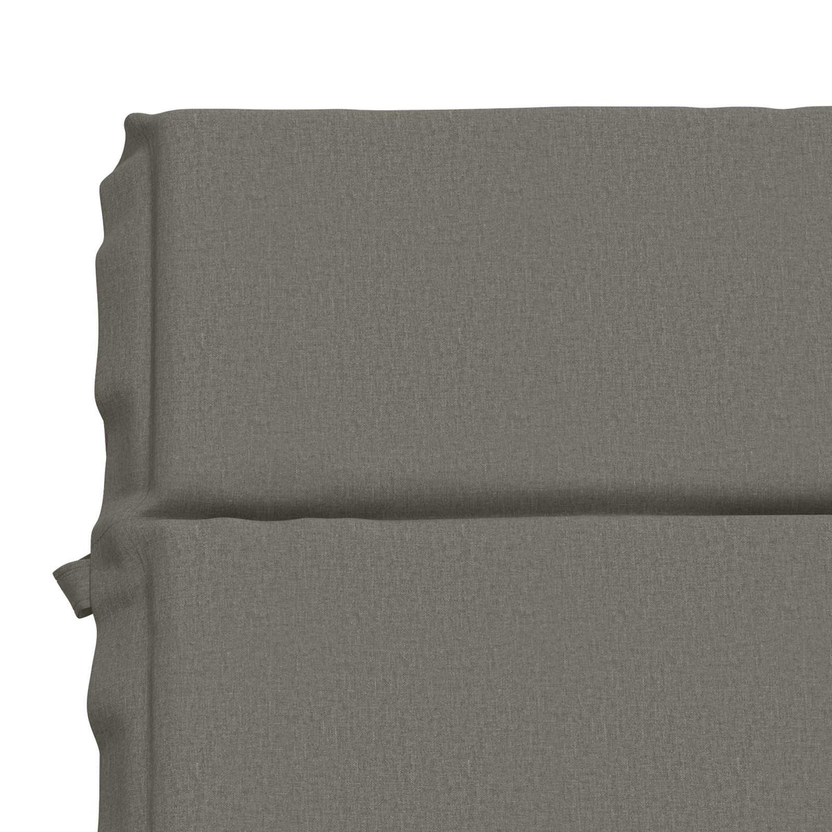 Sunlounger Cushion GEMERT 100% Polyester Grey 200 x 55 x 3 cm