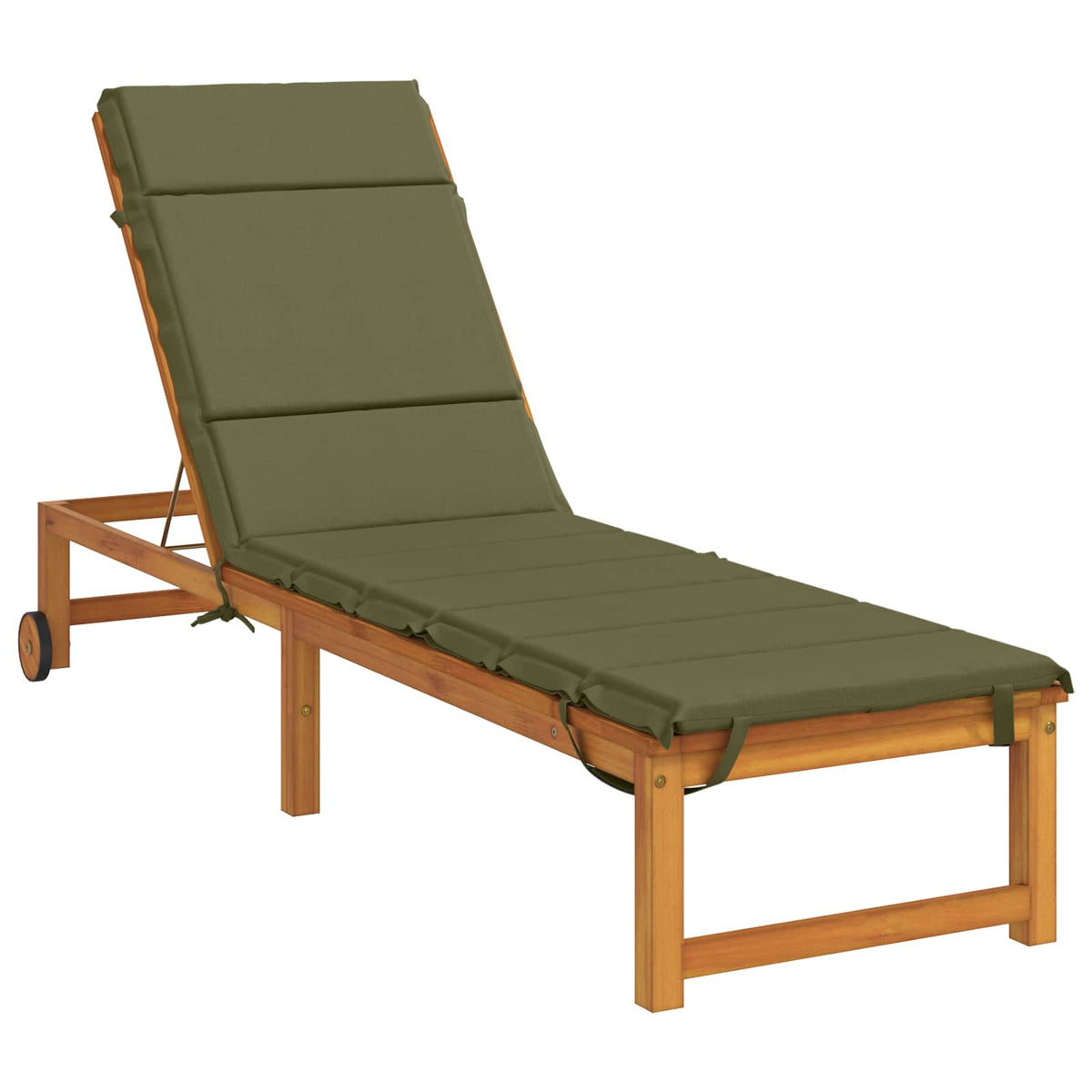 Sunlounger Cushion GEMERT 100% Polyester Olive Green