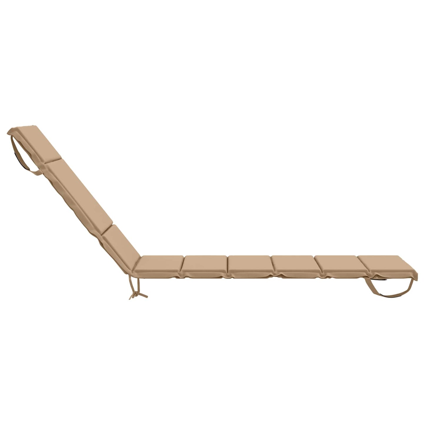 Sunlounger Cushion GEMERT 100% Polyester Sand 200 x 60 x 3 cm