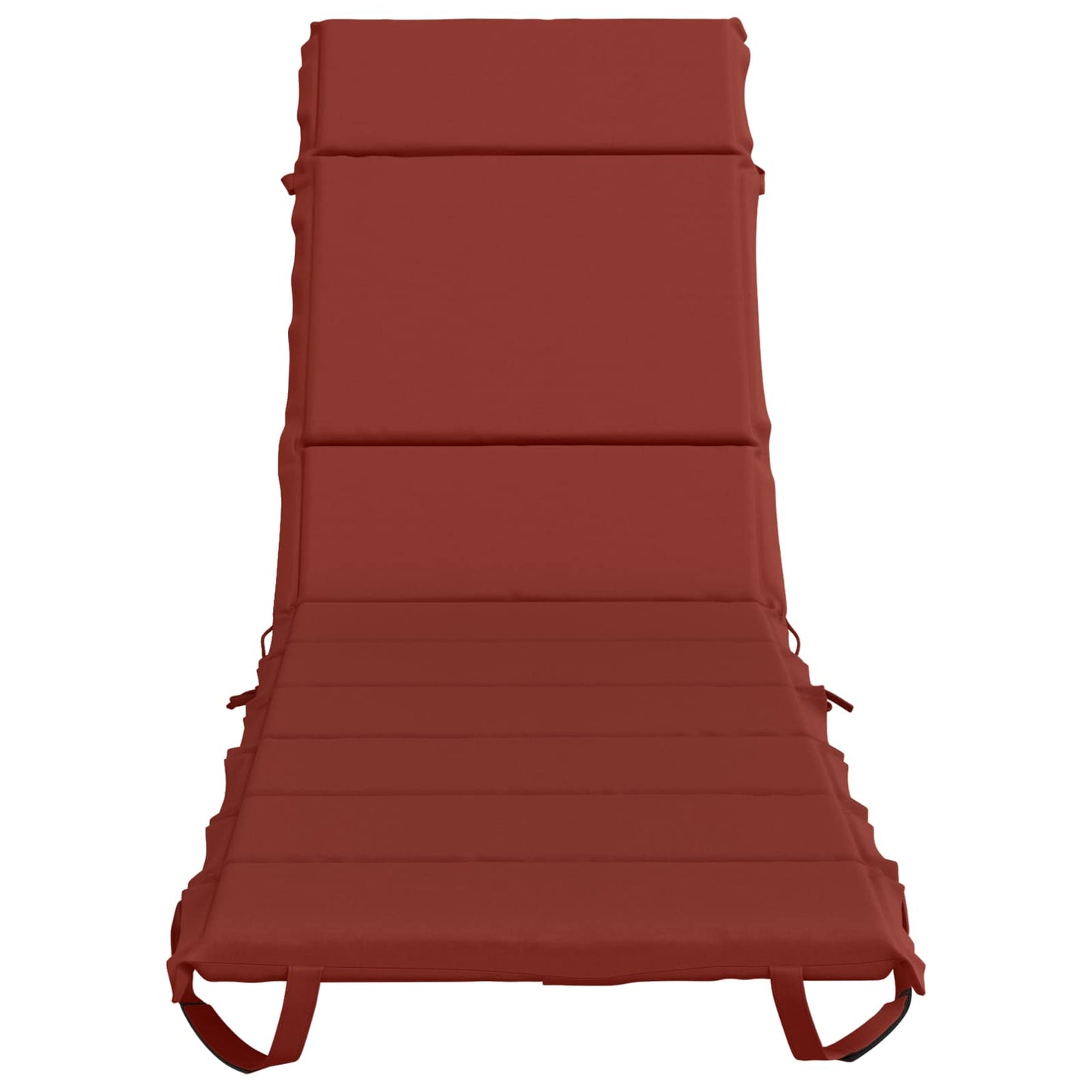 Sunlounger Cushion GEMERT 100% Polyester Red 200 x 60 x 3 cm