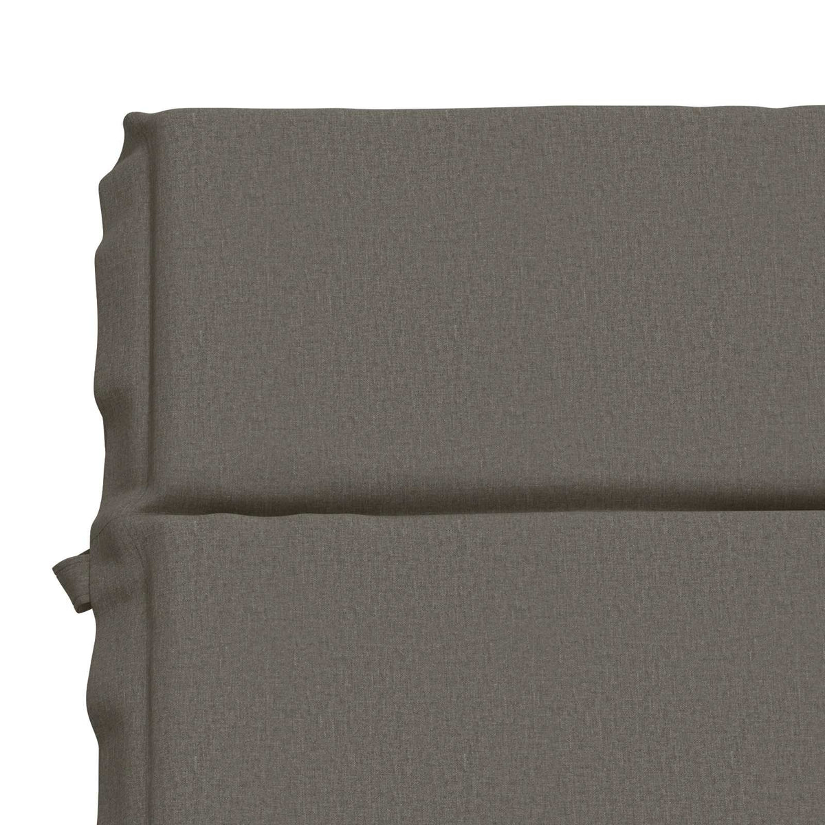 Sunlounger Cushion GEMERT 100% Polyester Grey 200 x 60 x 3 cm