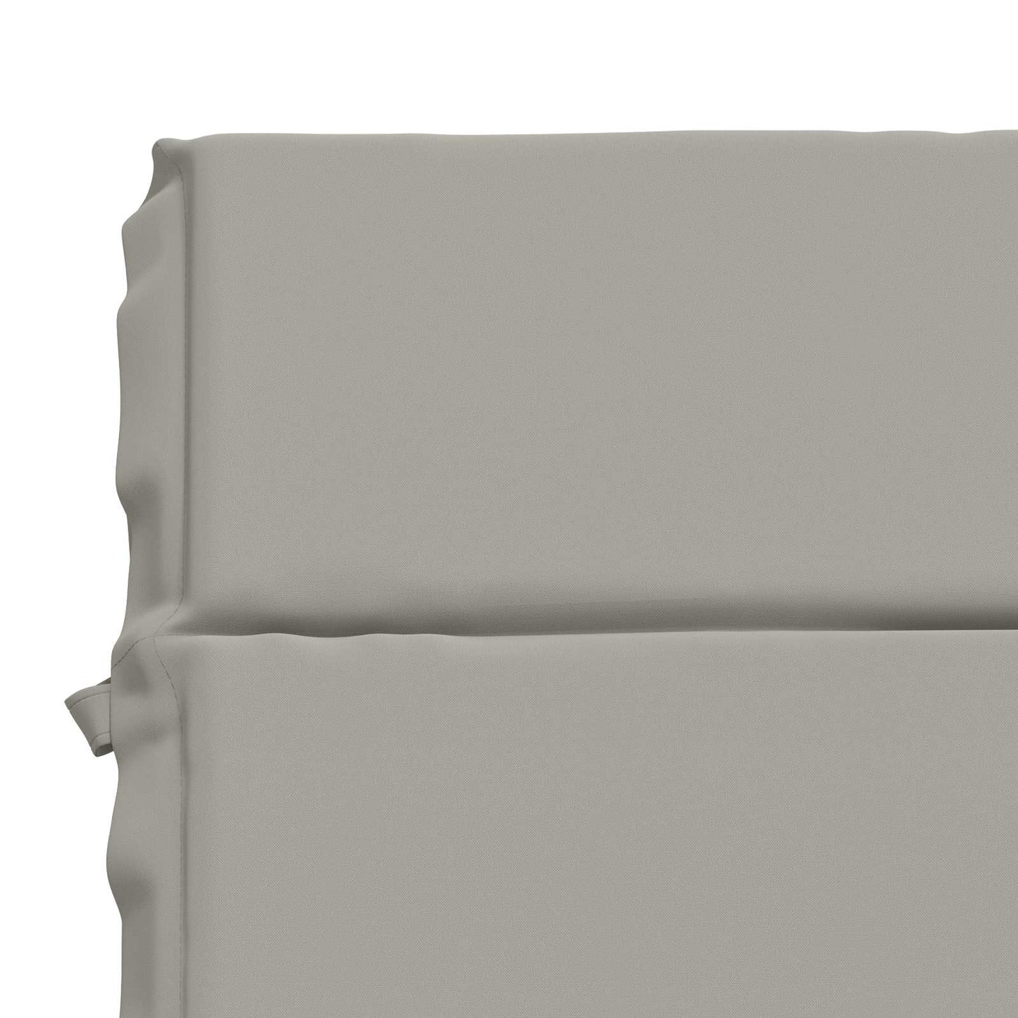 Sunlounger Cushion GEMERT 100% Polyester Grey 200 x 60 x 3 cm