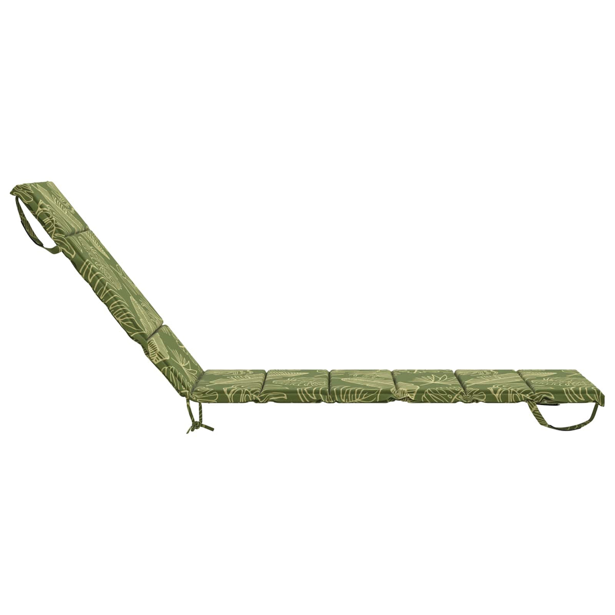 Sunlounger Cushion GEMERT 100% Polyester Leaf Design