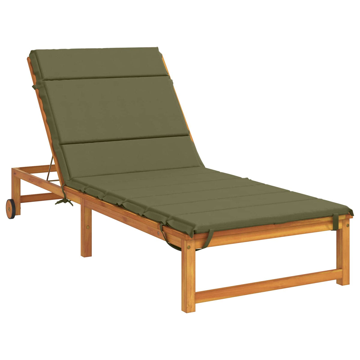 Sunlounger Cushion GEMERT 100% Polyester Olive Green