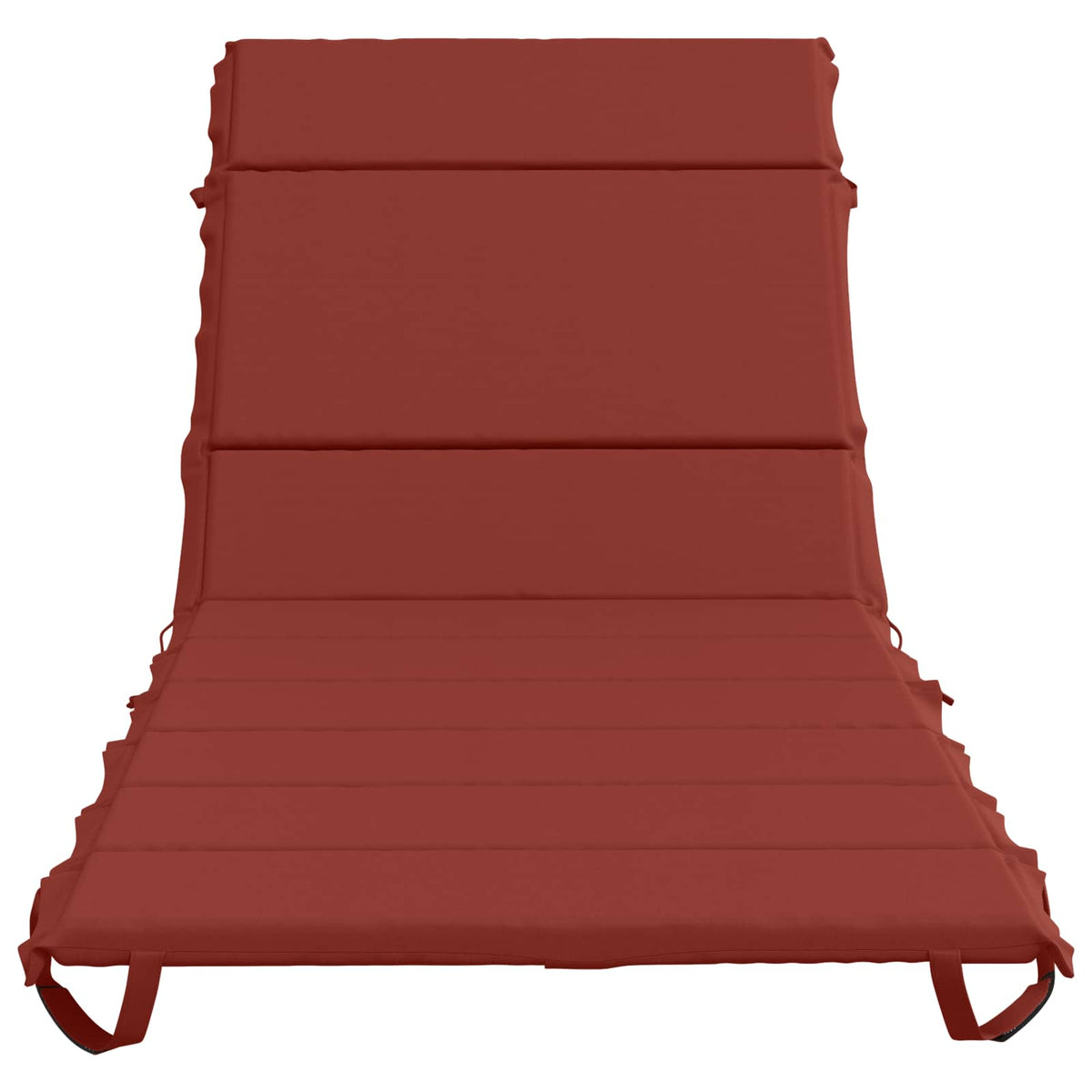 Sunlounger Cushion GEMERT 100% Polyester Red 200 x 70 x 3 cm
