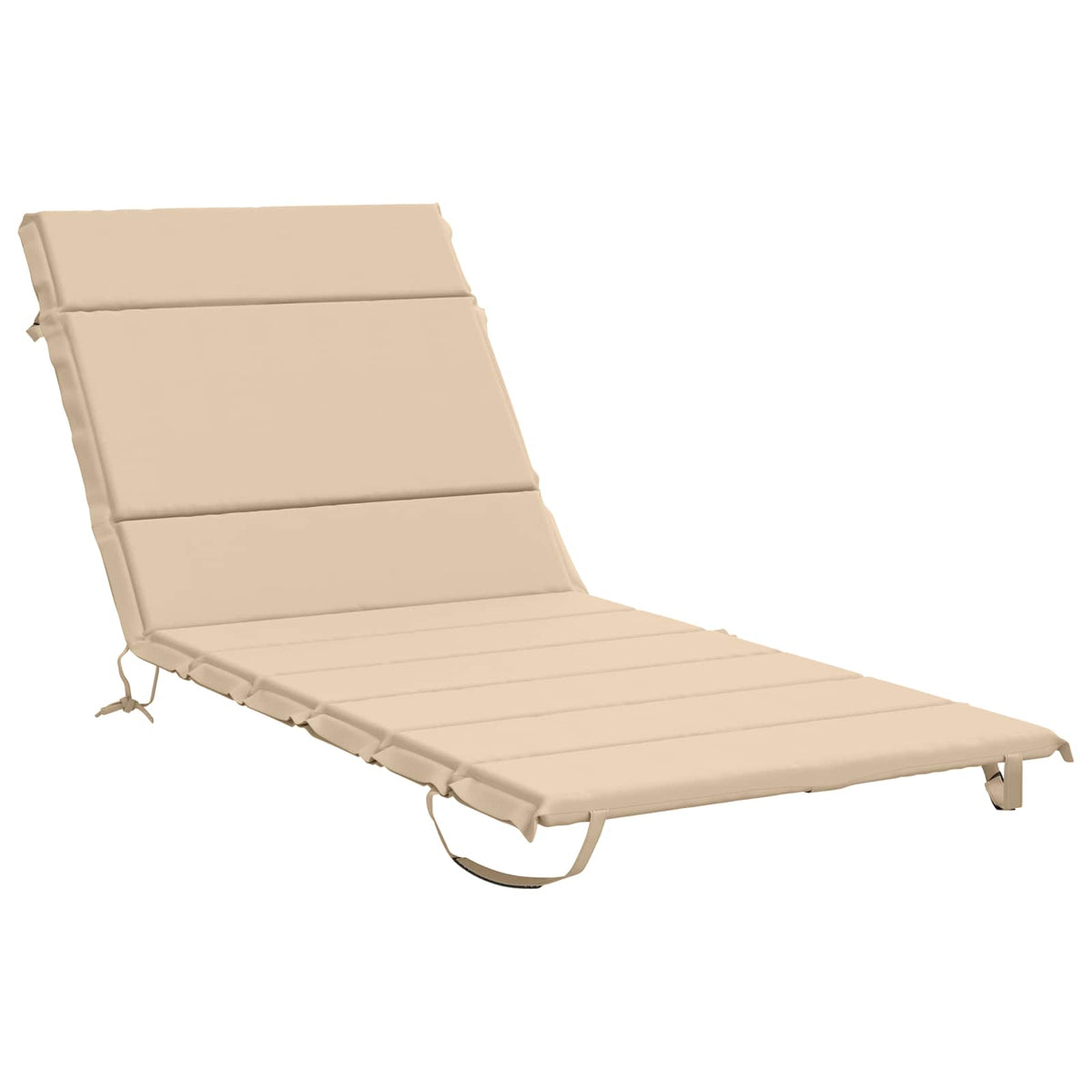 Sunlounger Cushion GEMERT 100% Polyester Cream 200 x 70 x 3 cm