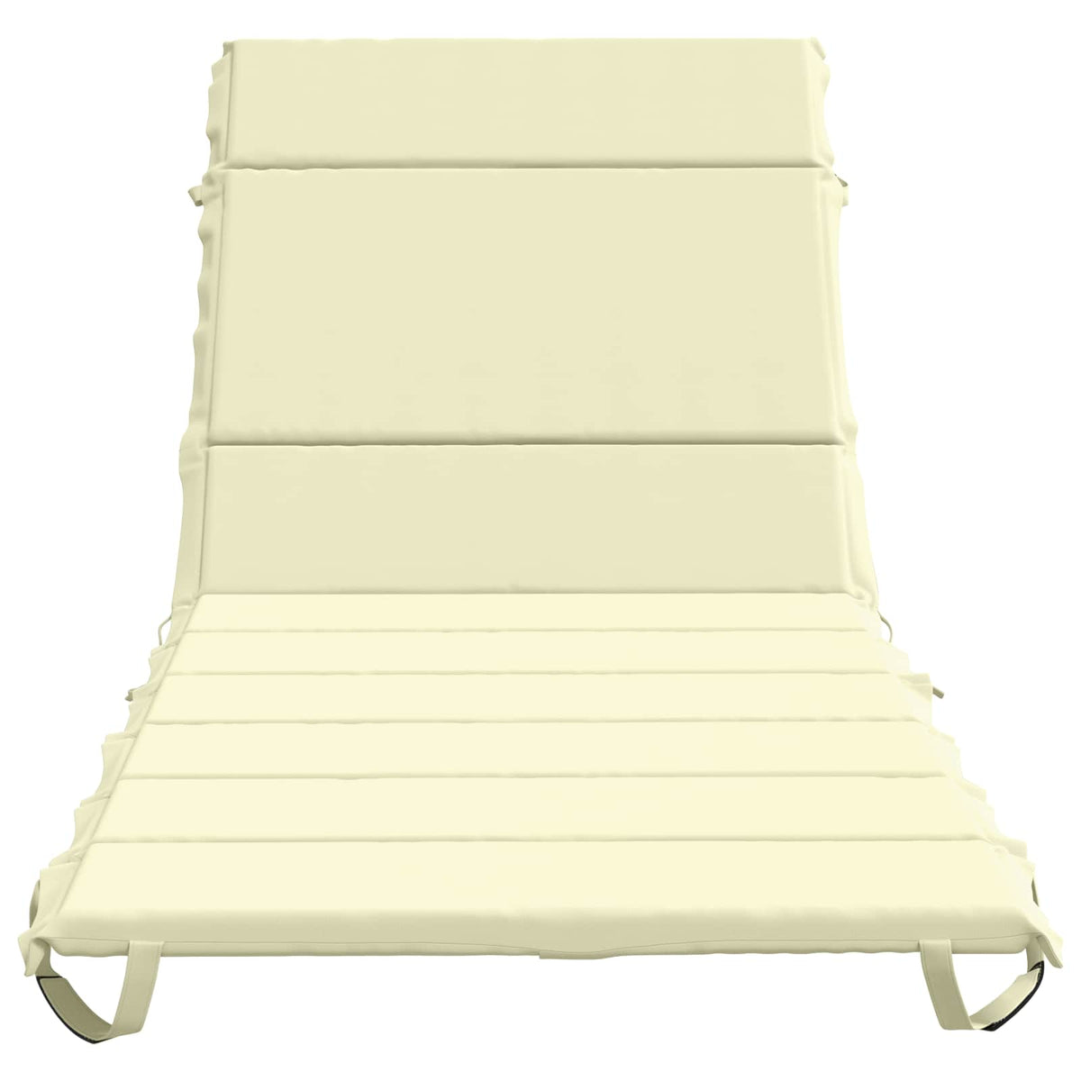 Sunlounger Cushion GEMERT 100% Polyester Cream 200 x 70 x 3 cm