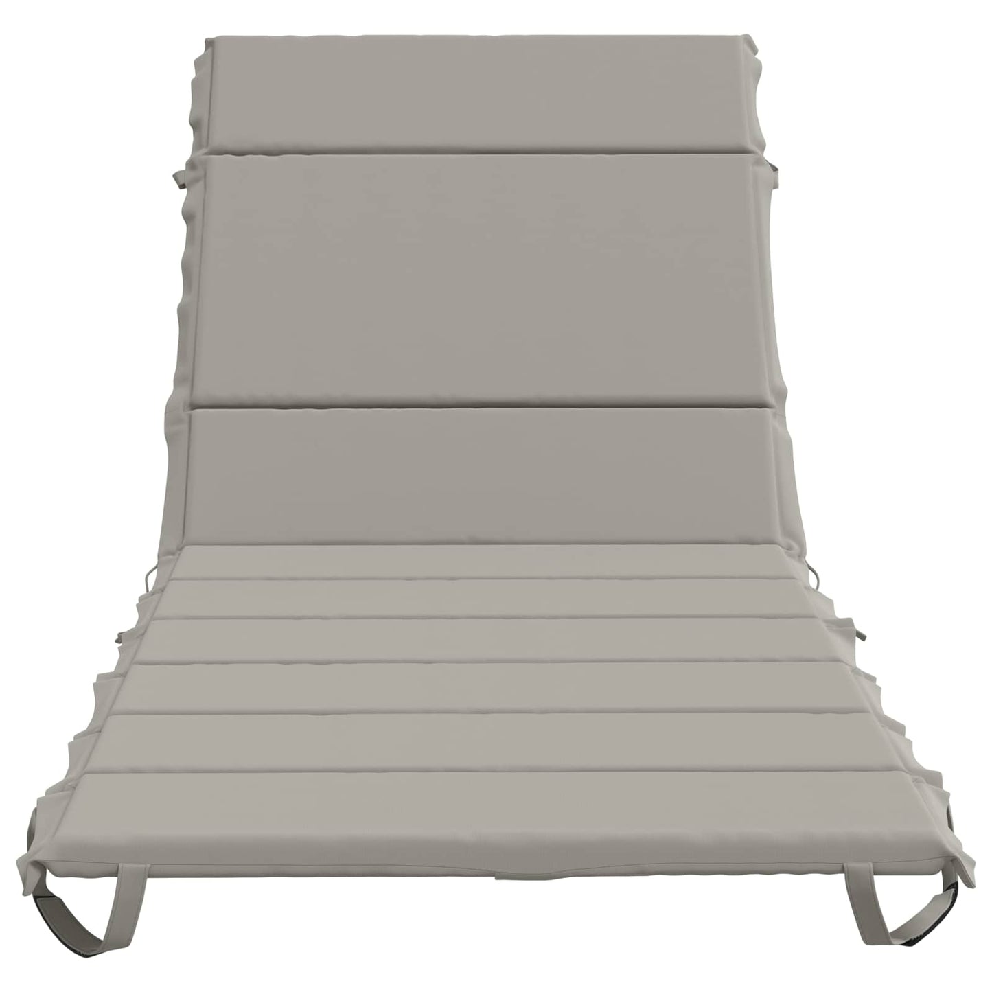 Sunlounger Cushion GEMERT 100% Polyester Grey 200 x 80 x 3 cm