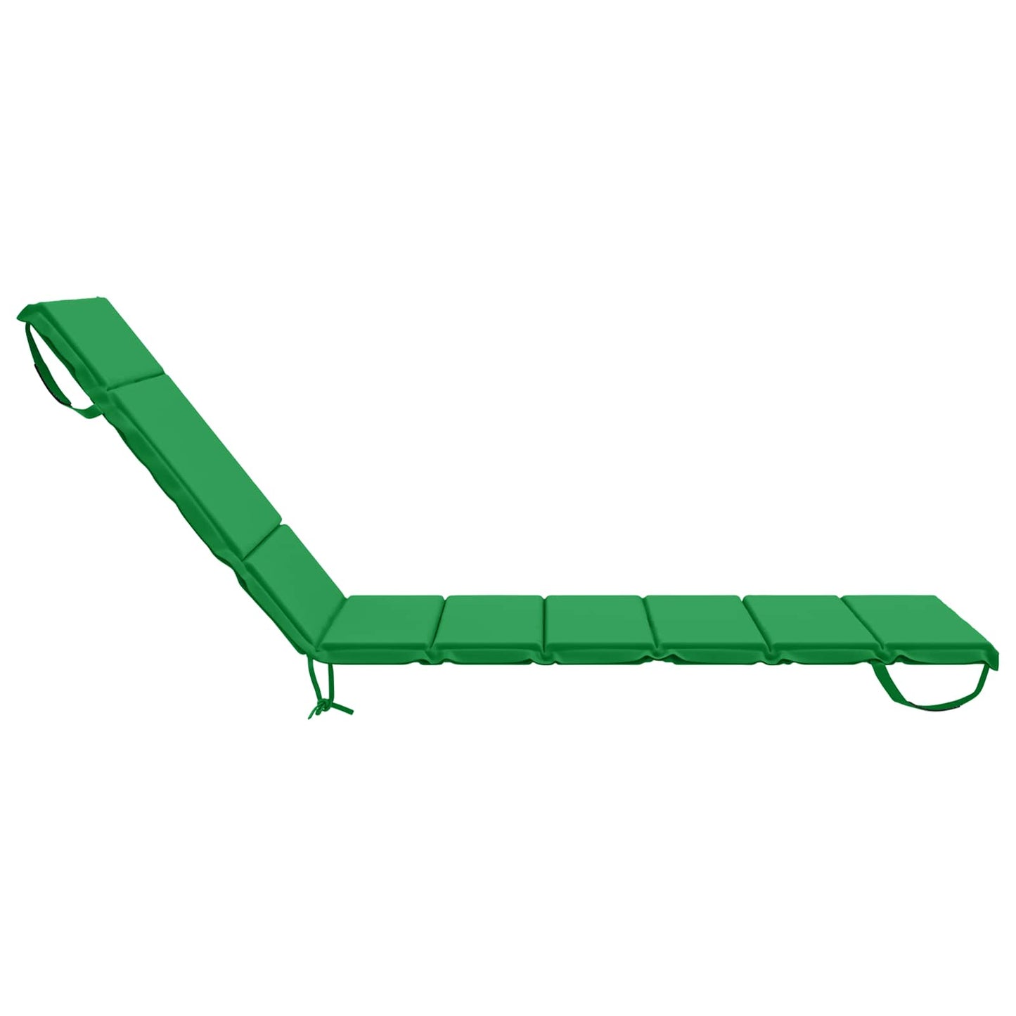 Sunlounger Cushion GEMERT 100% Polyester Green 200 x 80 x 3 cm