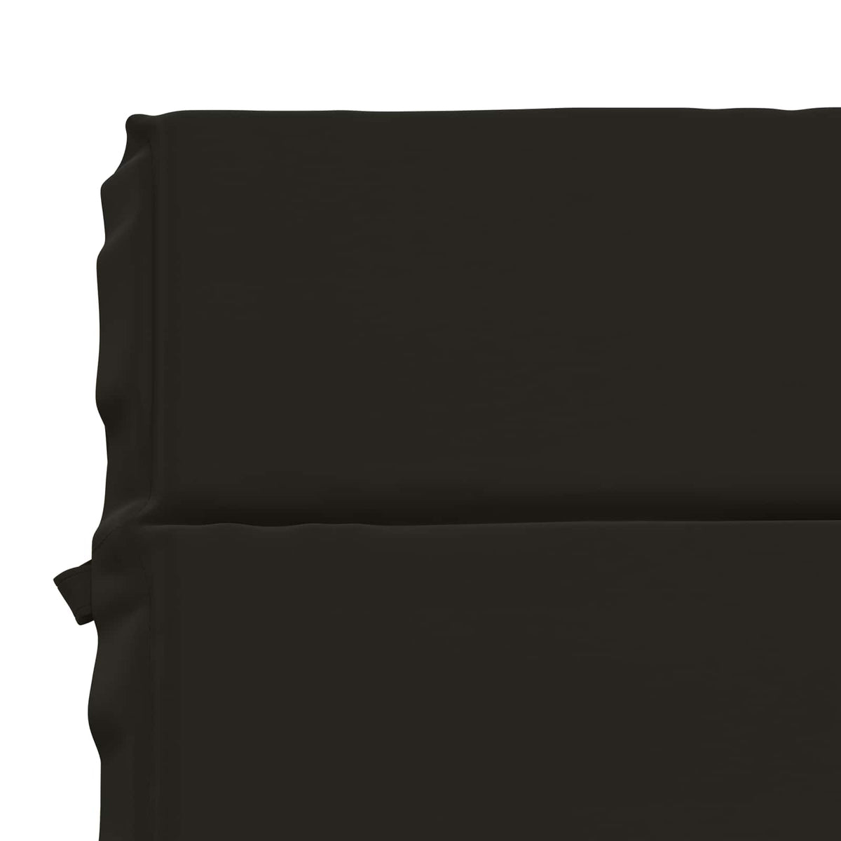 Sunlounger Cushion GEMERT 100% Polyester Black 200 x 90 x 3 cm