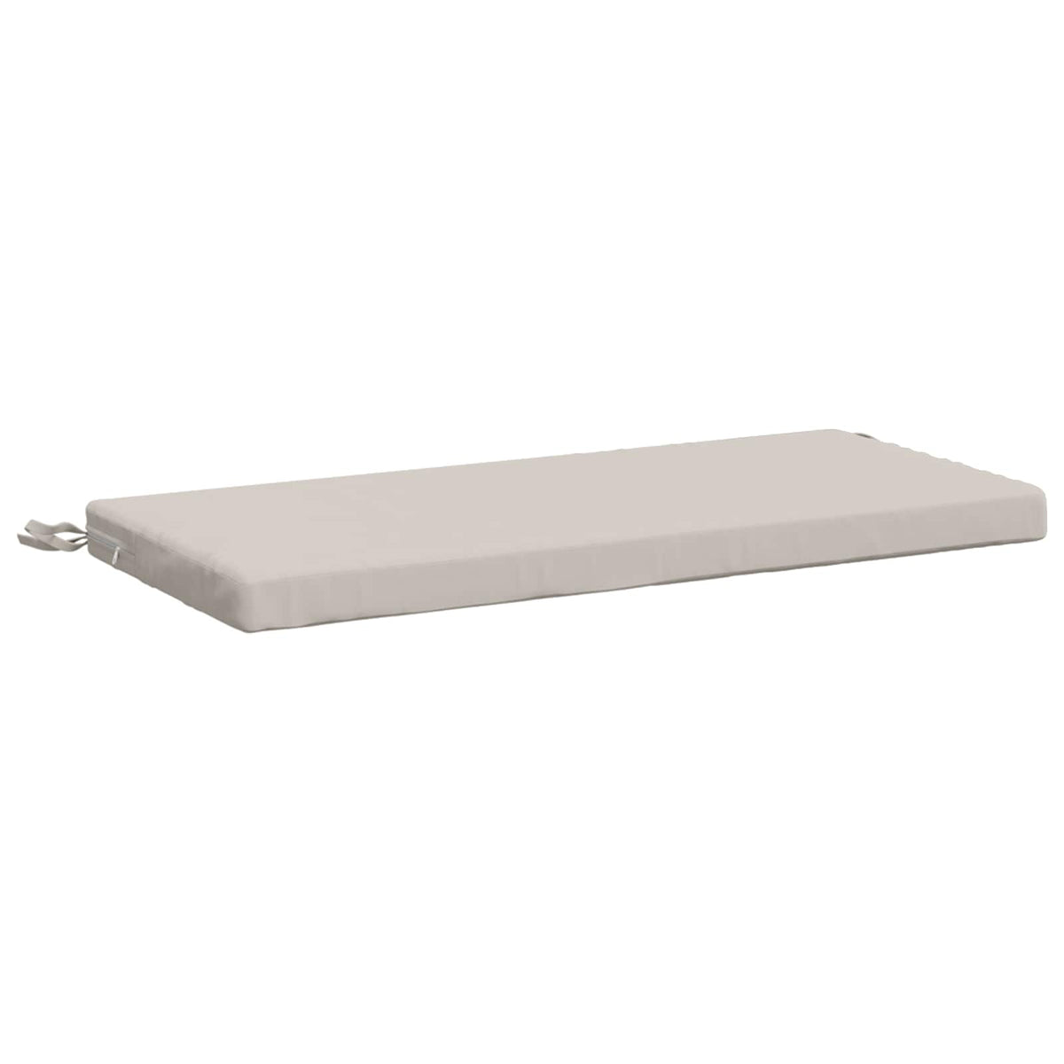 2-Piece Bench Cushions SOEST 2 pcs 100% Polyester White