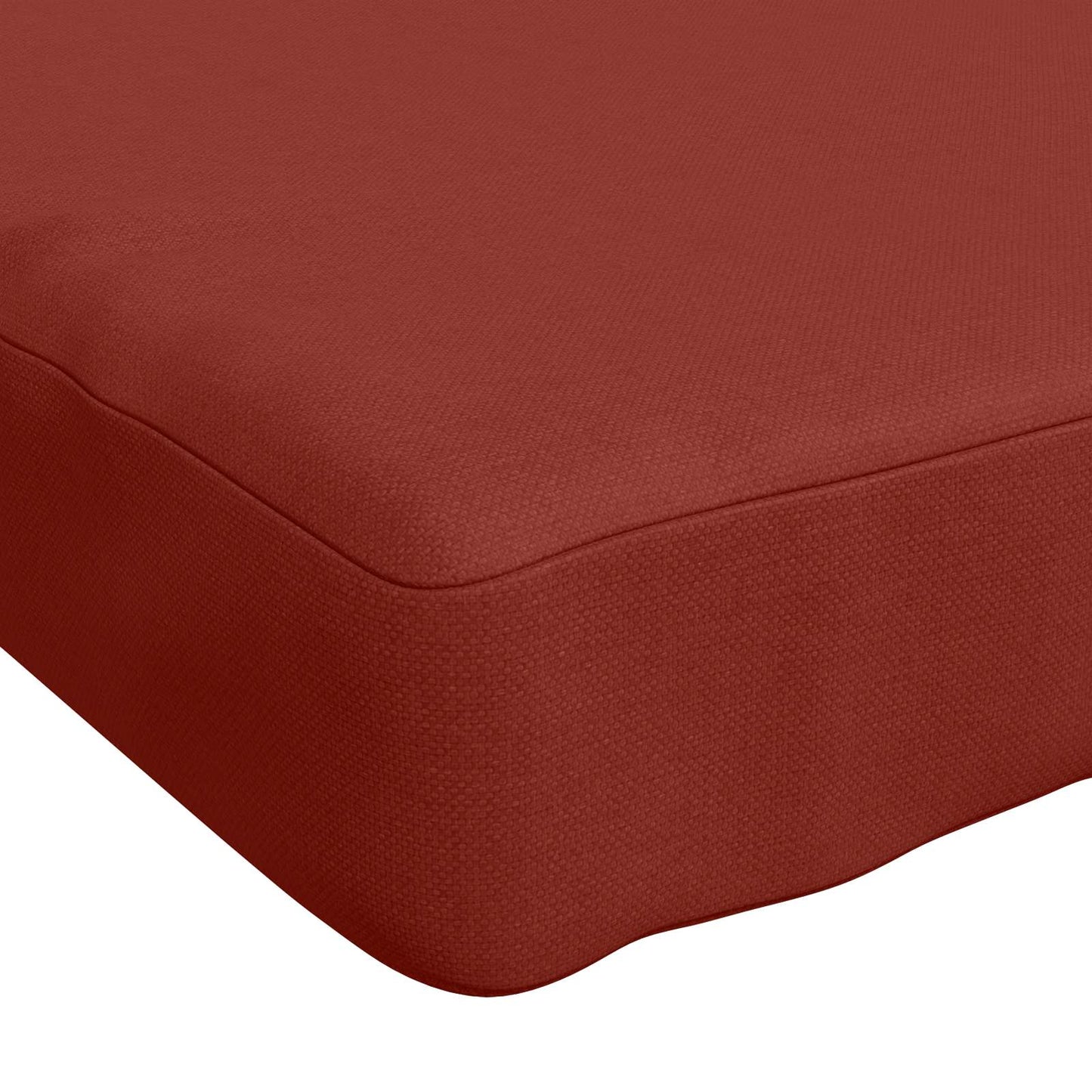 Bench Cushion SOEST 100% Polyester Red 60 x 40 x 5 cm