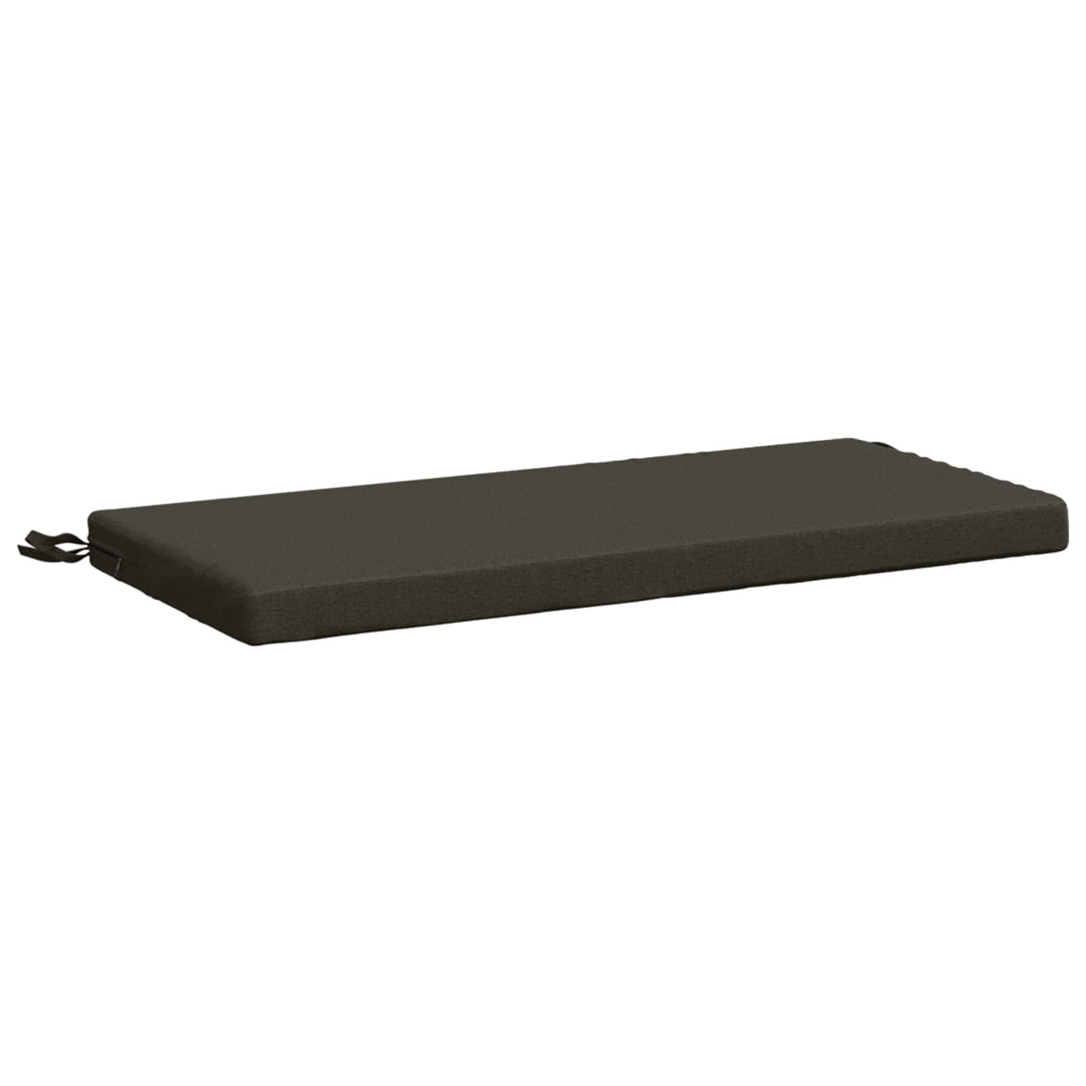 2-Piece Bench Cushions SOEST 2 pcs 100% Polyester Anthracite
