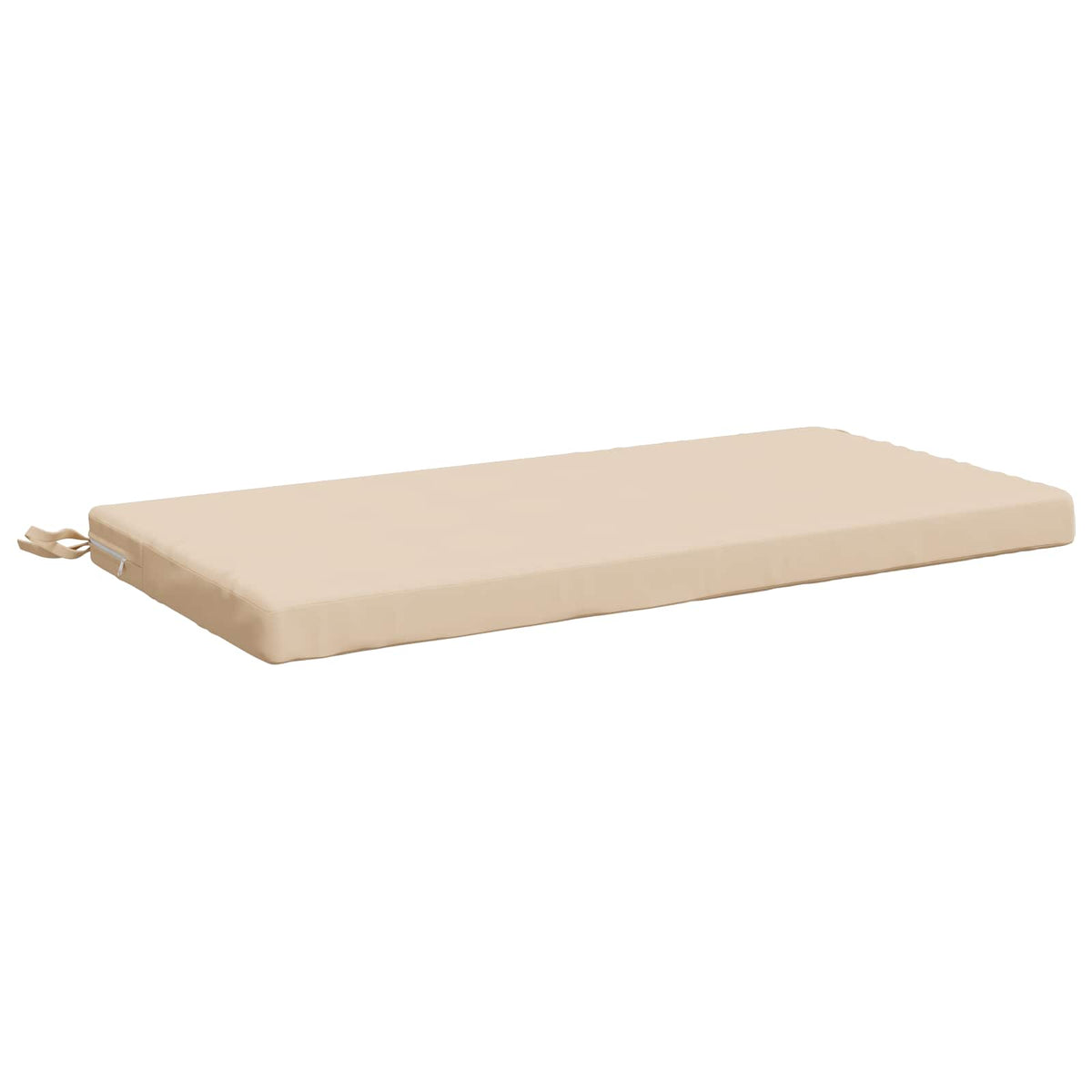 Bench Cushions SOEST 2 pcs 100% Polyester Cream 60 x 40 x 5 cm