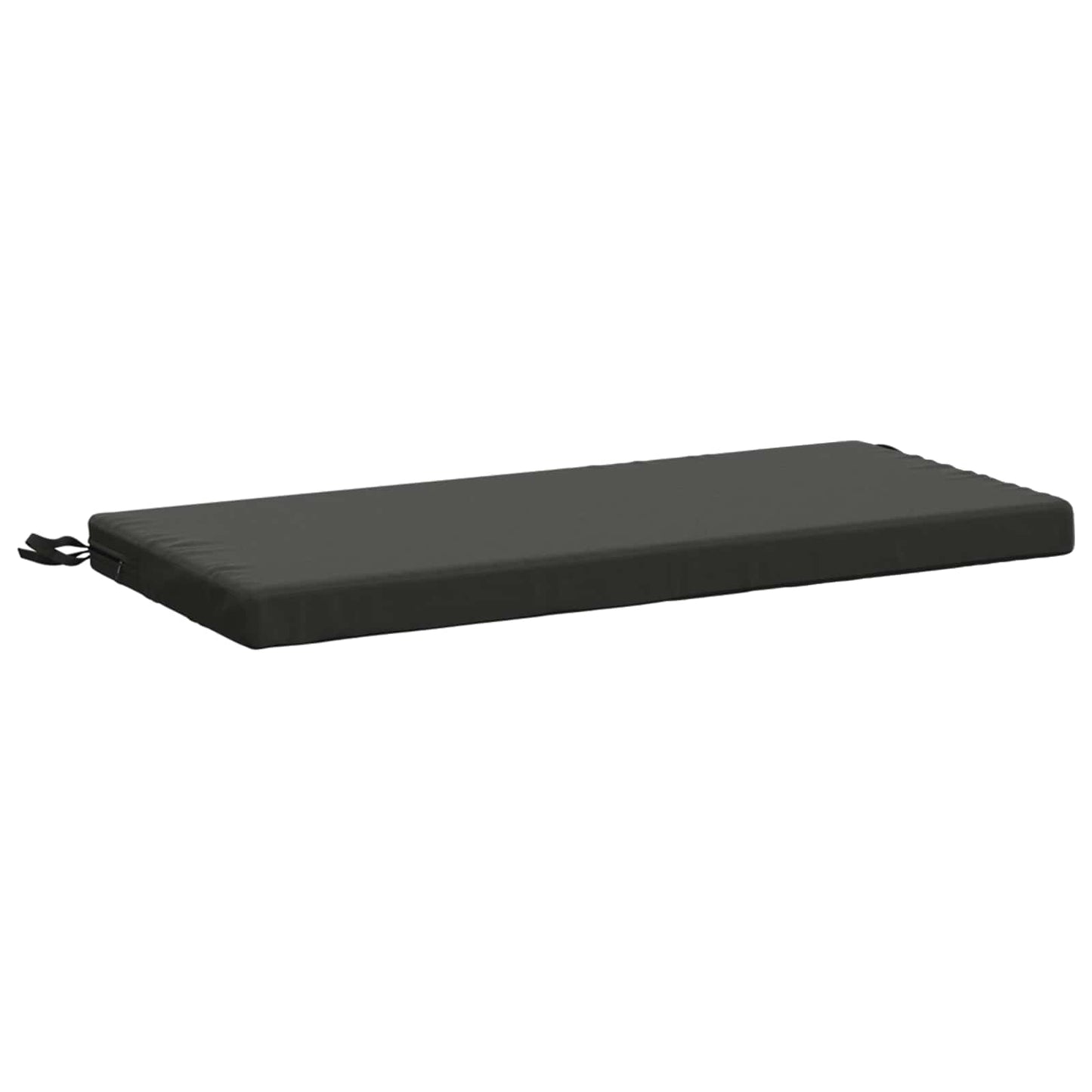 2-Piece Bench Cushions SOEST 2 pcs 100% Polyester Anthracite