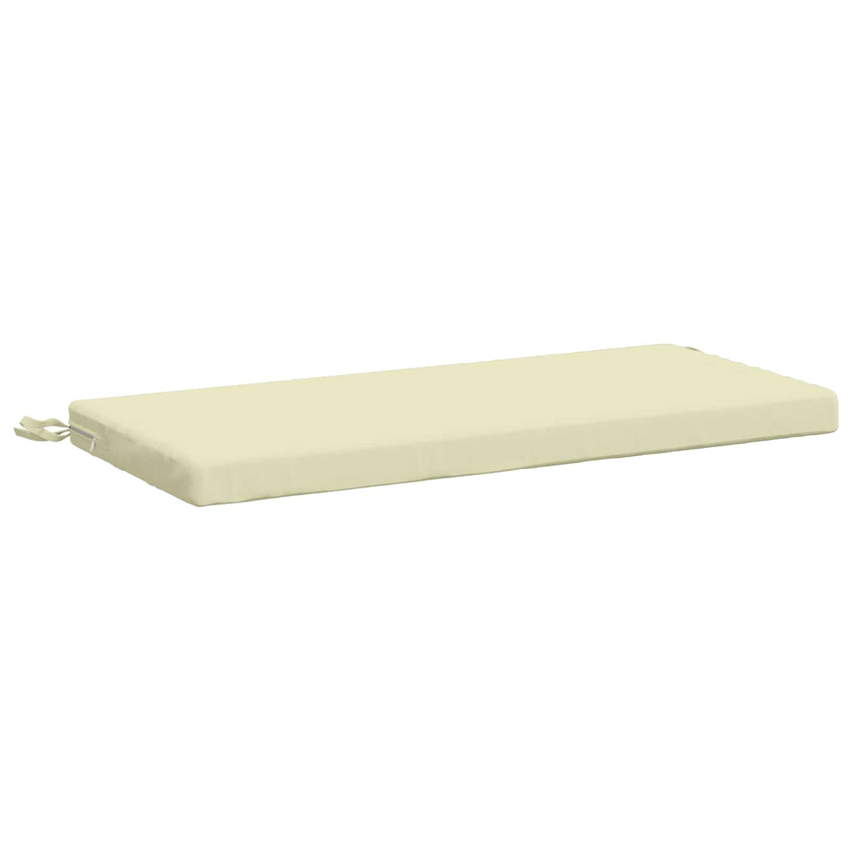 Bench Cushion SOEST 100% Polyester Cream 60 x 40 x 5 cm