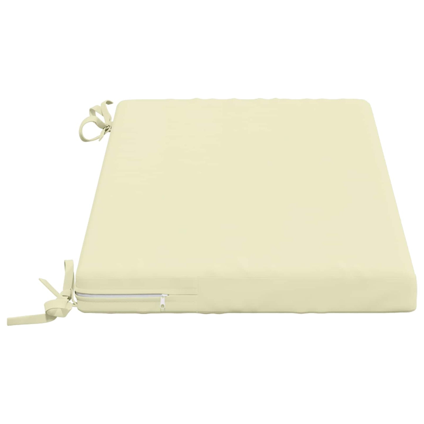 Bench Cushion SOEST 100% Polyester Cream 60 x 40 x 5 cm