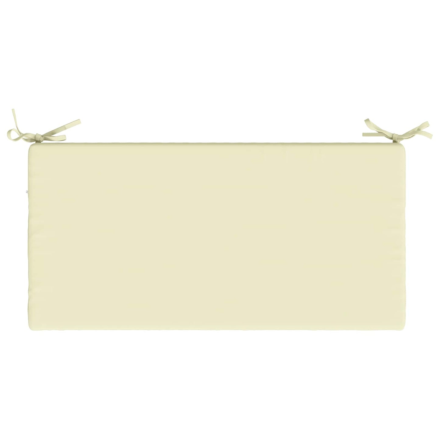 Bench Cushion SOEST 100% Polyester Cream 60 x 40 x 5 cm