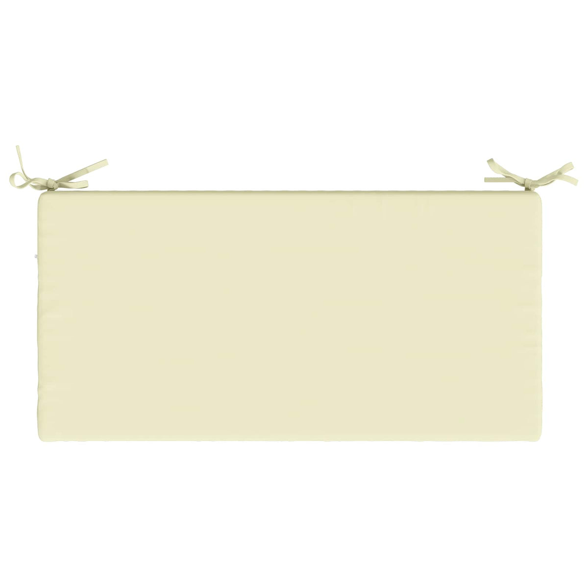 Bench Cushion SOEST 100% Polyester Cream 60 x 40 x 5 cm