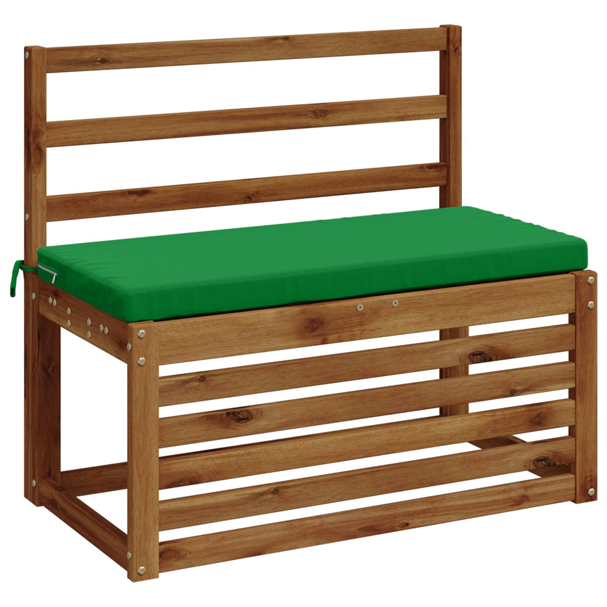 Bench Cushion SOEST 100% Polyester Green 60 x 40 x 5 cm