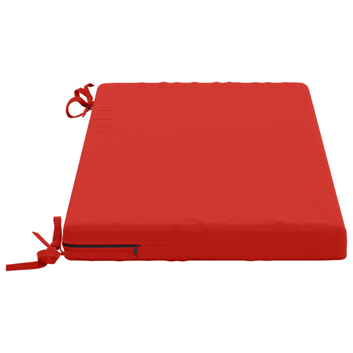 Bench Cushion SOEST 100% Polyester Red 60 x 40 x 5 cm