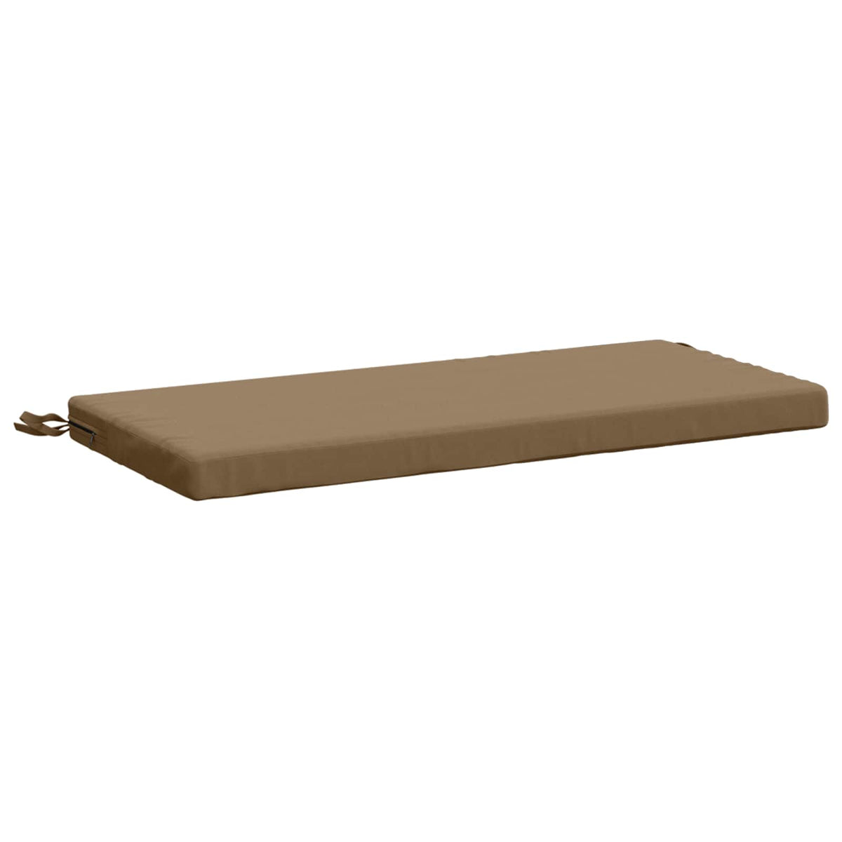 Bench Cushion SOEST 100% Polyester Taupe 60 x 40 x 5 cm