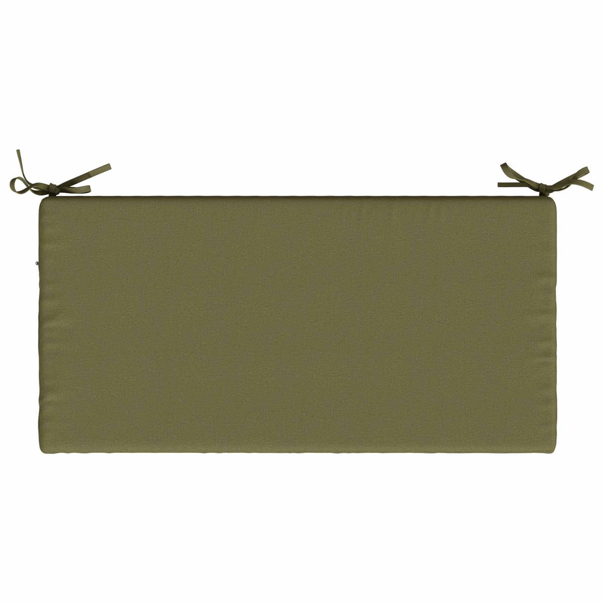 Bench Cushion SOEST 100% Polyester Olive Green 80 x 40 x 5 cm