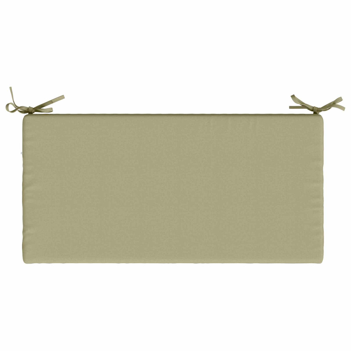 2-Piece Bench Cushions SOEST 2 pcs 100% Polyester Light Green