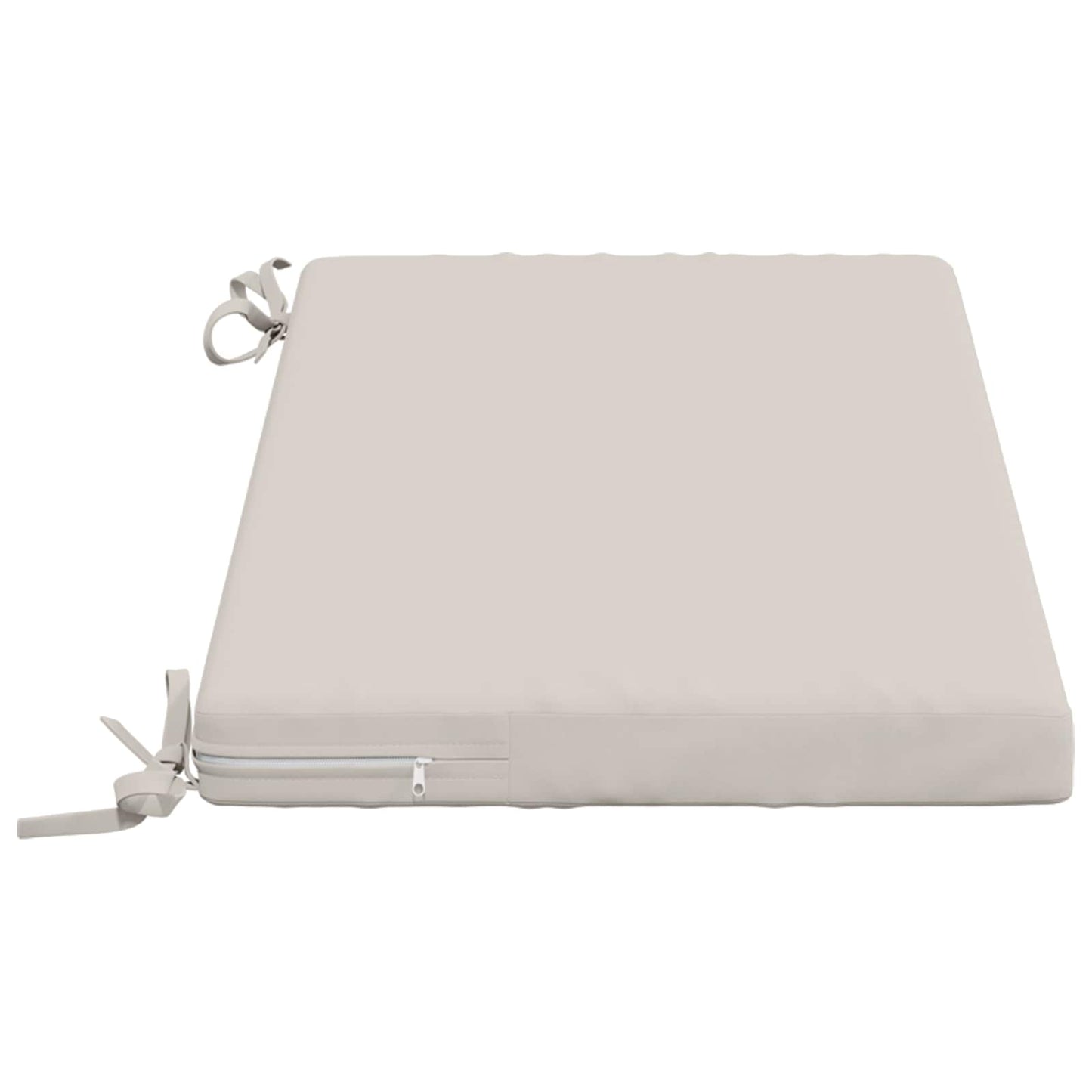 Bench Cushion SOEST 100% Polyester White 80 x 40 x 5 cm