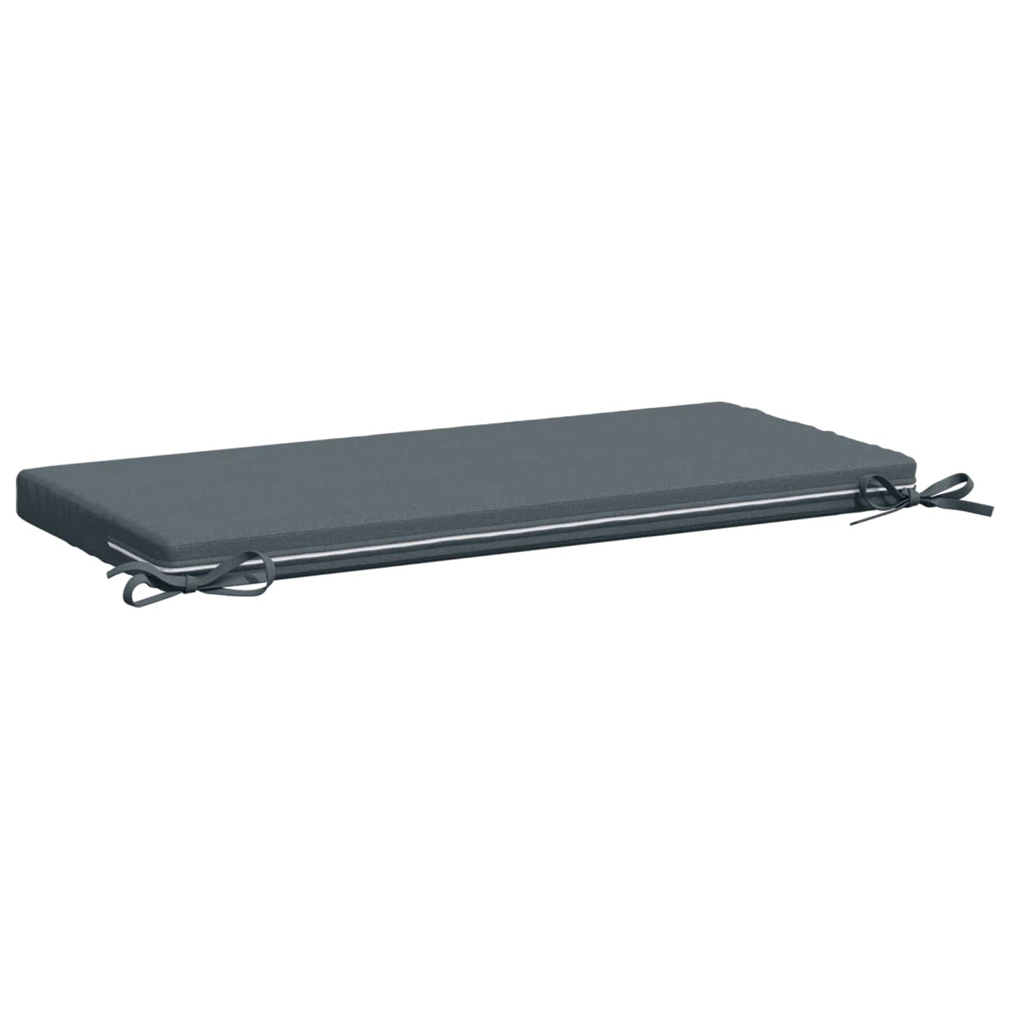 Bench Cushion SOEST 100% Polyester Blue 80 x 40 x 5 cm
