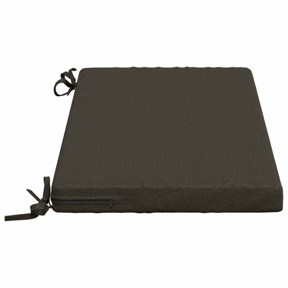 Bench Cushion SOEST 100% Polyester Anthracite 80 x 40 x 5 cm