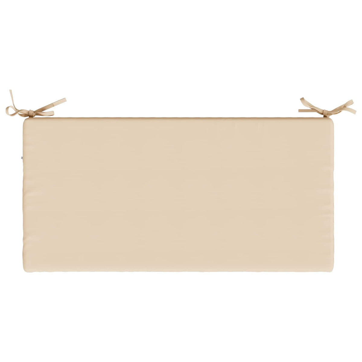 Bench Cushions SOEST 2 pcs 100% Polyester Cream 80 x 40 x 5 cm