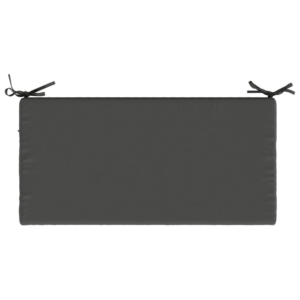 Bench Cushion SOEST 100% Polyester Anthracite 80 x 40 x 5 cm