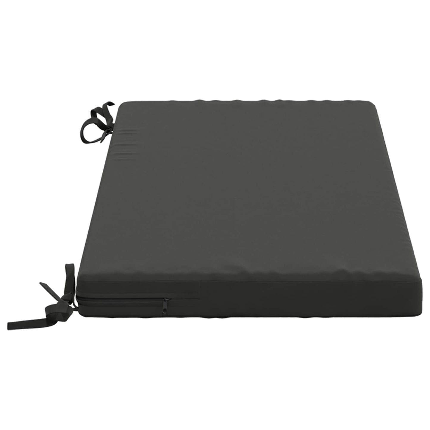 2-Piece Bench Cushions SOEST 2 pcs 100% Polyester Anthracite
