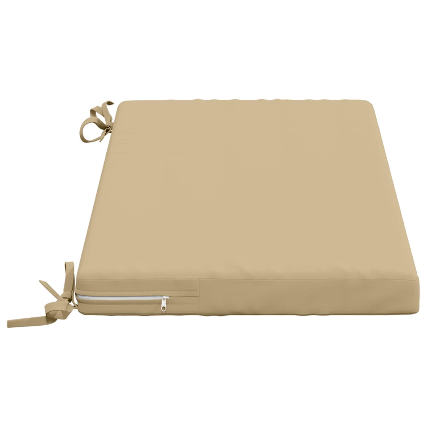 Bench Cushion SOEST 100% Polyester Beige 80 x 40 x 5 cm