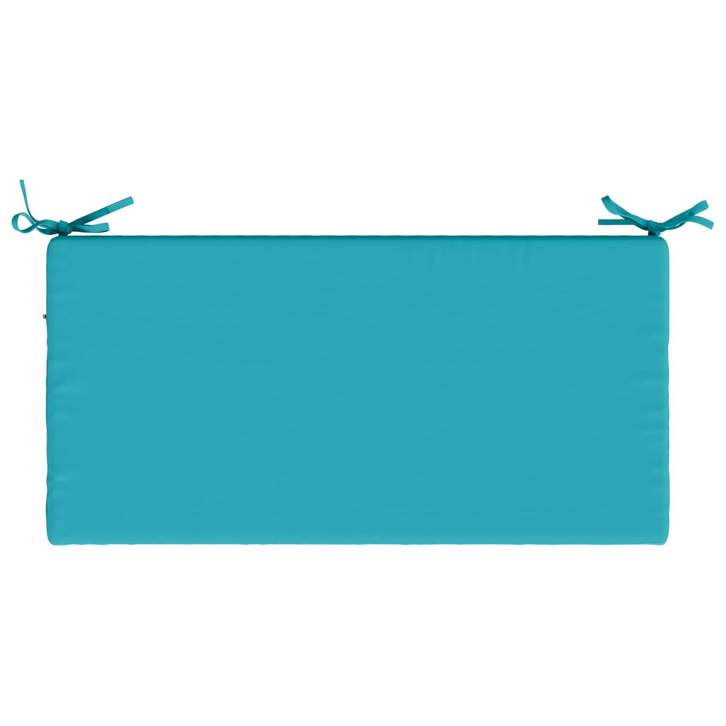 Bench Cushion SOEST 100% Polyester Turquoise 80 x 40 x 5 cm
