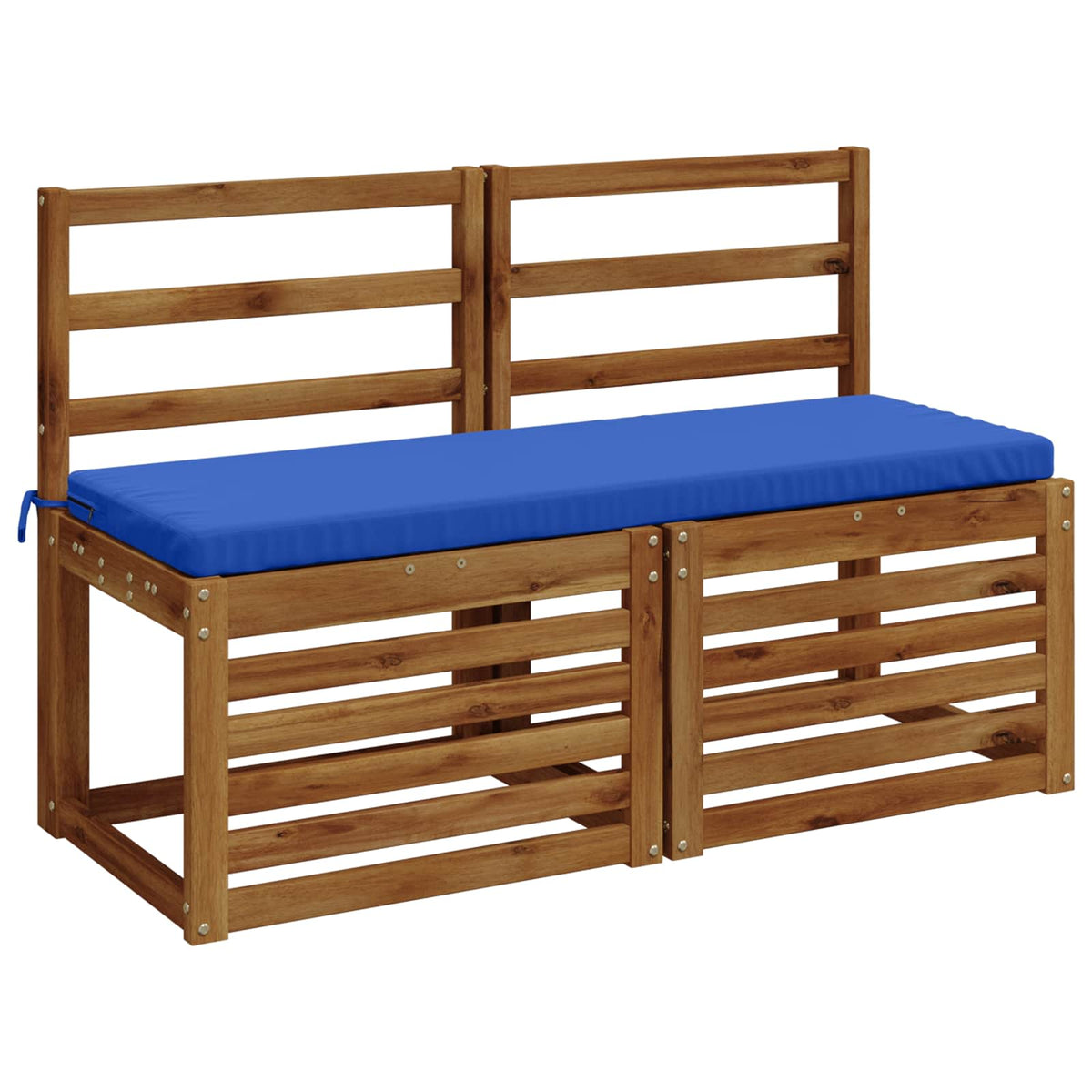 Bench Cushion SOEST 100% Polyester Royal Blue 100 x 40 x 5 cm